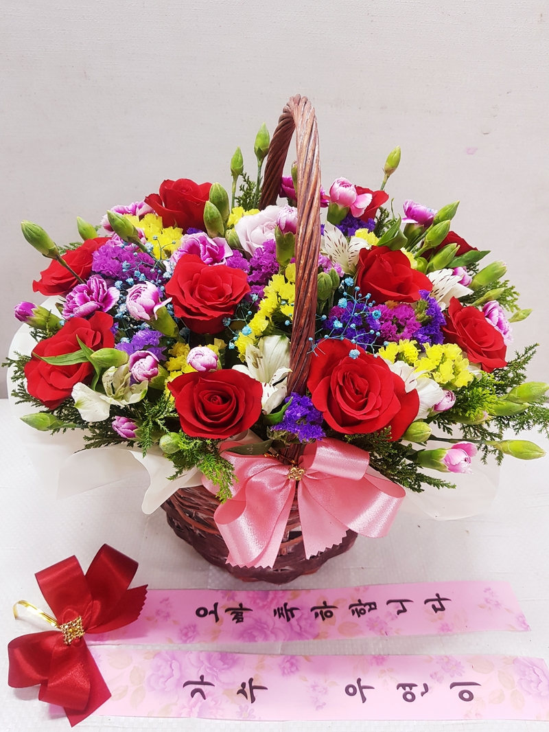 예도화환 창원 CECO 컨벤션센터 행사장 축하화환 설치 사진