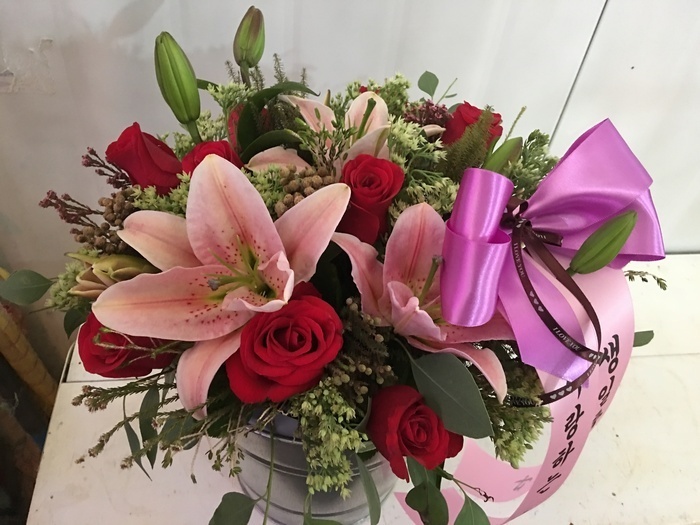 예도화환 의왕 지역 병원 장례식장에 배송된 근조화환 사진