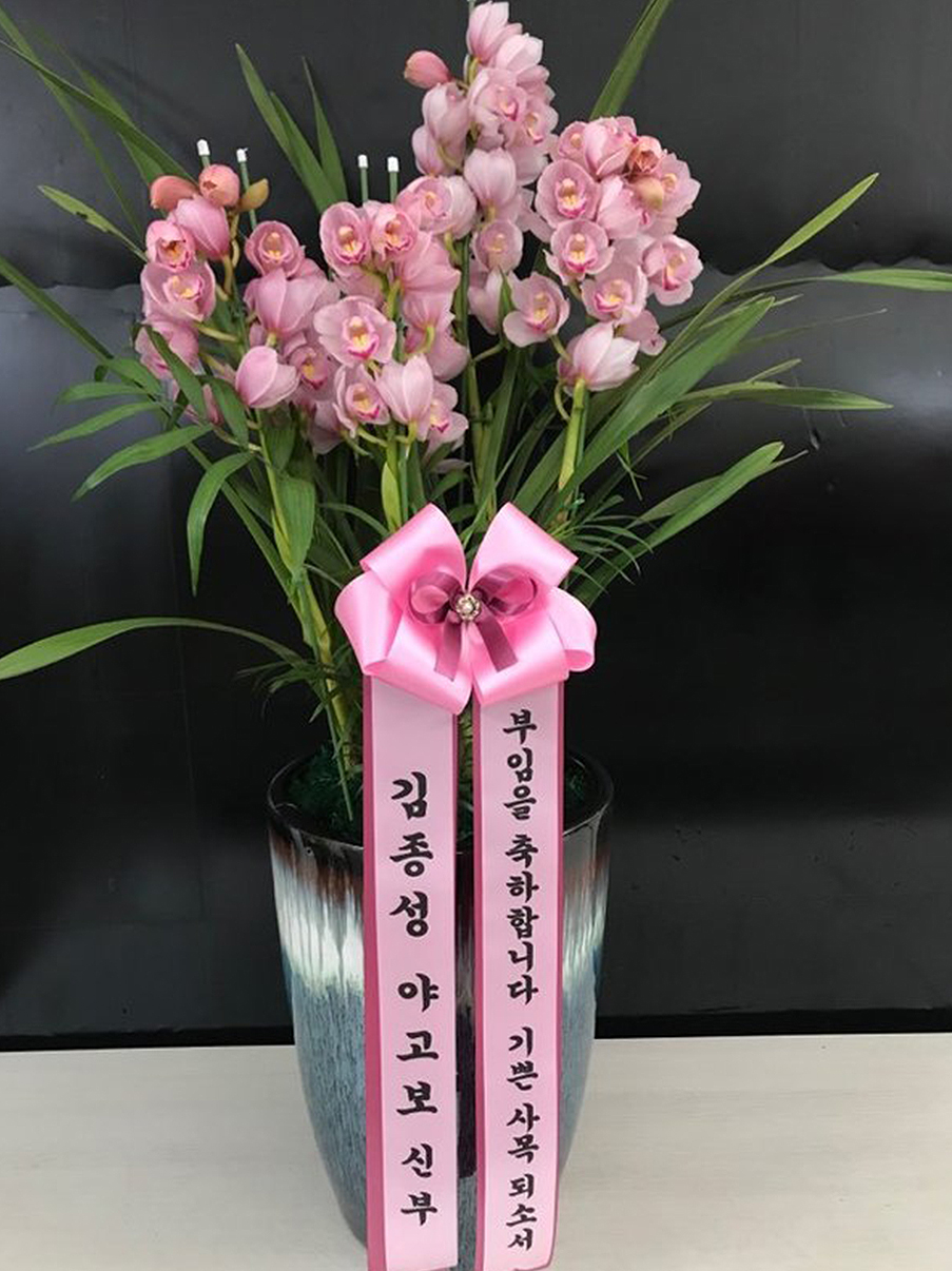 예도화환 예도화환 전용 배송 차량 및 안전 포장 배송 모습