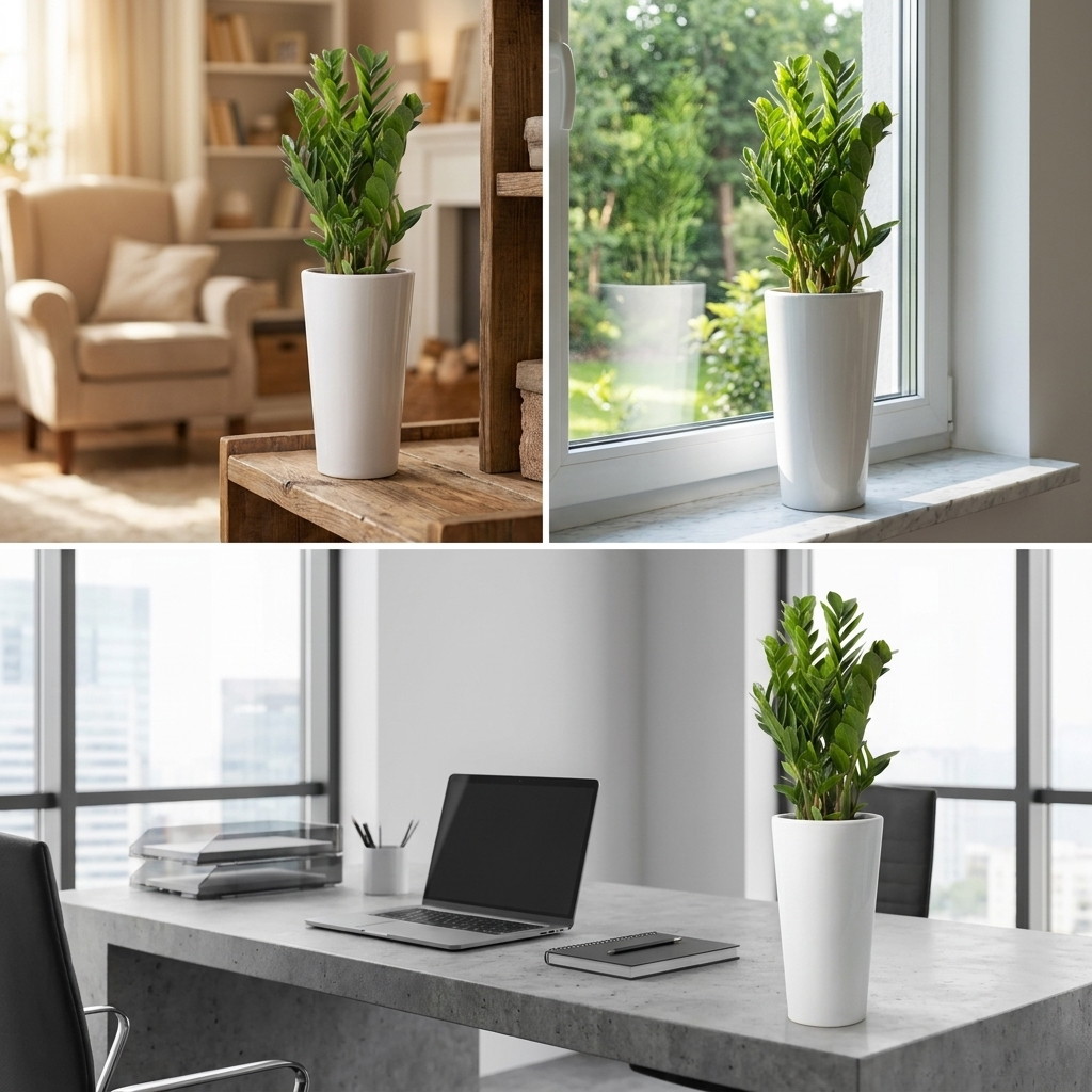 예도화환 소형/중형/대형 화분 크기 및 배치 느낌 비교 사진