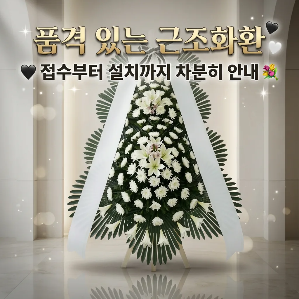 이대목동병원장례식장 근조화환 배달 안내 - 예도화환
