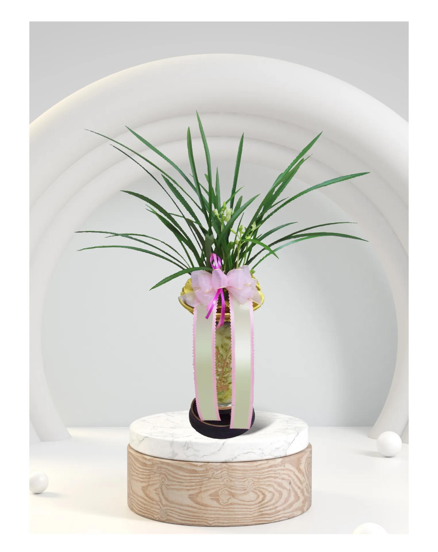 철골소심 동양란 축하난 | 취임난·승진난 격식 스토리형 추천 사진 1